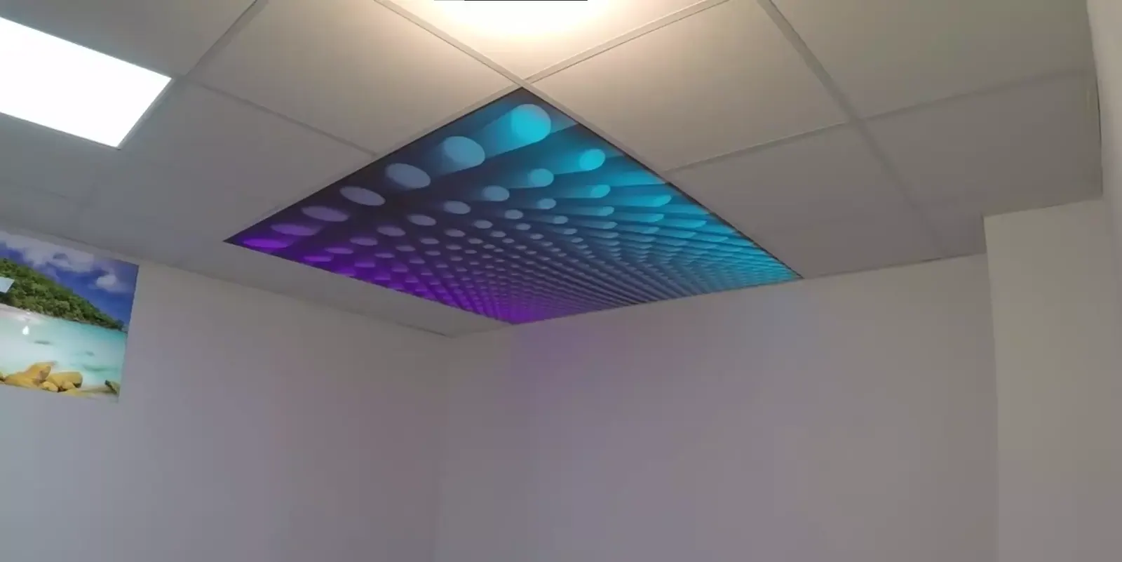 3D натяжной потолок для офиса — Чебоксары, проспект Максима Горького, 33, фото 1